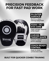 Prix d'usine, protège-tibias en PU durable pour l'entraînement professionnel de Taekwondo et de boxe, protège-tibias incurvé pour le frappe.