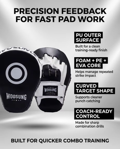 Factory Price Durable PU Taekwondo Kick <strong>Pad</strong> for Professional Taekwondo and <strong>Boxing</strong> <strong>Training</strong>, a Curved Focus Kicking <strong>Pad</strong>. - Product Image 2