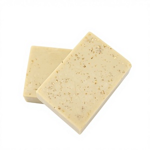 Jabón <span class=keywords><strong>Artesanal</strong></span> de <span class=keywords><strong>Avena</strong></span> de 100g, Jabón con Partículas de <span class=keywords><strong>Avena</strong></span> para Limpieza, Baño y Higiene - Product Image 5