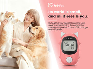 수의사 필수품 낮은 MOQ 글로벌 핫 세일 강아지 고양이 당뇨병 관리 휴대용 재사용 가능한 혈당 테스트 키트 안전하고 신뢰할 수 있음 - Product Image 2