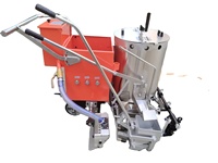 Machine de marquage routier par pulvérisation à froid à faible bruit pour zones résidentielles et parkings