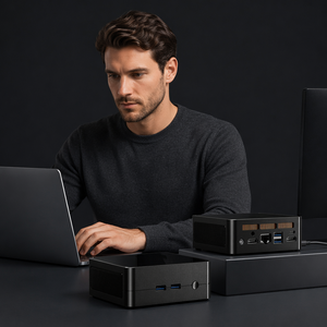 R5เอเอ็มดี3550เอชกล่องมินิพีซี4คอร์แรม16GB RAM 512GB Win10บ้านสำนักงานออกแบบเดสก์ท็อปเล่นเกมคอมพิวเตอร์ขนาดเล็ก4K HD Type-C - Product Image 4