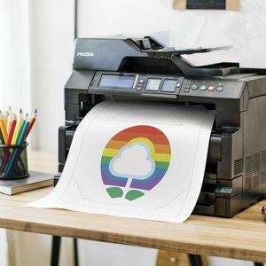 Nhà máy cung cấp <span class=keywords><strong>Glossy</strong></span> Pet dính vinyl có thể in dính Vinyl gương A4 thư Kích thước rõ ràng Matte không thấm nước Vinyl Sticker giấy - Product Image 3