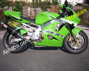 Carénages En Plastique ABS Pour <span class=keywords><strong>Kawasaki</strong></span> NINJA ZX9R 02 03 <span class=keywords><strong>ZX</strong></span>-9R <span class=keywords><strong>9</strong></span> <span class=keywords><strong>R</strong></span> <span class=keywords><strong>ZX</strong></span> 9R 2002 2003 Vert Carrosserie Carénage Kit - Product Image 1