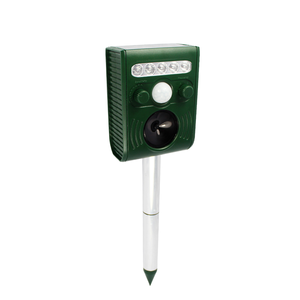 GH-191Bソーラー超音波動物忌避剤屋外モーション活性化鹿、リス、猫、アライグマ、犬 & 鳥の抑止力 - Product Image 1