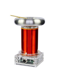 Bobine de Tesla à semi-conducteurs (SSTC) de style Zha Zhendong, modèle éducatif scientifique fini, générateur haute fréquence X44 - Product Image 1