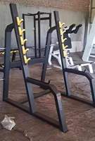 Machine Smith multifonctionnelle SK Commercial, acier Q235 3,0 mm, pile de poids de 100 kg, rack à squats pour salle de sport professionnelle, club de fitness