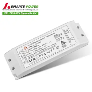 220v ac/dc 12v 24v dc 0-10 v/pwm transformador de led regulável 12 volts 45w