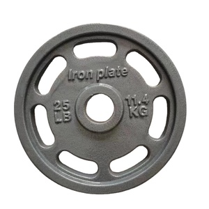 Discos de Pesas de Hierro Fundido de Alta Calidad y Durabilidad de 2 Pulgadas y 45 LB para <span class=keywords><strong>Entrenamiento</strong></span> Cross <span class=keywords><strong>Fit</strong></span> y Equipo de Gimnasio en Casa, Pesas Libres - Product Image 1