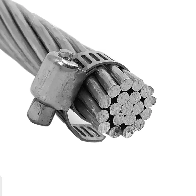 Cable ACSR de aluminio trenzado, 22 kv, 240 mm2, 100 mm2, 50 mm2, precio de Cable aéreo AAAC