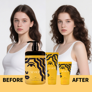 Logo personnalisé bio naturel Aloe Vera huile de noix de coco soin des cheveux nourrissant cheveux bouclés définition Gel crème <span class=keywords><strong>activateur</strong></span> - Product Image 2