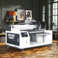Imprimante UV A2, machine UV économique pour les étiquettes de produits, la papeterie, les panneaux décoratifs, la production créative