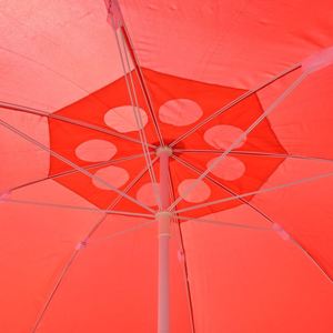 Sombrilla de Playa Reforzada Resistente al Viento de 130 cm, con Doble Estructura y Ventilación, para Patio Trasero, Jardín y Playa - Product Image 4