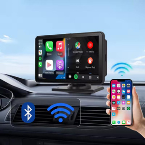 Écran portable CarPlay de 7 pouces, sans fil, <span class=keywords><strong>Apple</strong></span> CarPlay, Android Auto, écran tactile avec caméra embarquée - Product Image 6