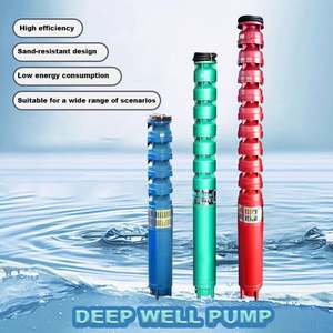 Pompes submersibles verticales à grand débit pour puits profonds, destinées à l'approvisionnement en eau des entreprises industrielles et minières - Product Image 3