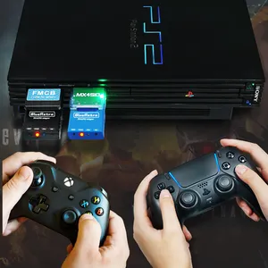 Blueretro compatible avec PS2 PS4 PS5 XBOX contrôleur sans fil multijoueur contrôleurs sans fil pour PS1