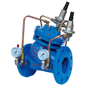 600X Electric Control Valve DN100 PN16 Cast Iron Hydraulic Water Flow Control For Pipeline Temperature Regulation - Product Image 4