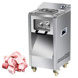 เครื่องตัดเนื้อเชิงพาณิชย์สำหรับโรงงาน 350 กก./ชม. แบบเอียง ถอดประกอบได้ เครื่องหั่นเนื้อใหม่ ปรับแต่งได้ 220V - Product Image 5