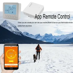 Tuya Smart Thermostat Button Batterie geliefert Home Heizung Thermostat Temperatur regler Akzeptieren Sie die Anpassung