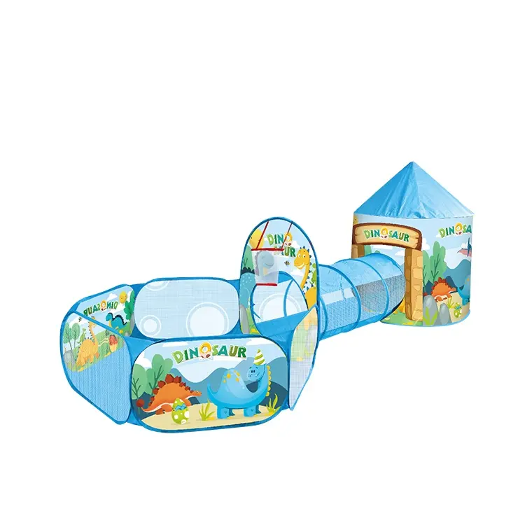 Yeni oyuncaklar açık kapalı çocuk çadır dinozor tünel çocuklar oyuncak ev çadır