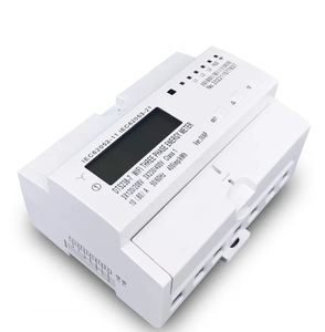 Compteur d'énergie bidirectionnel intelligent ENGELEC Tuya WIFI triphasé 80A, minuterie, moniteur de consommation d'énergie, compteur <span class=keywords><strong>kWh</strong></span>, application SMART LIFE - Product Image 2