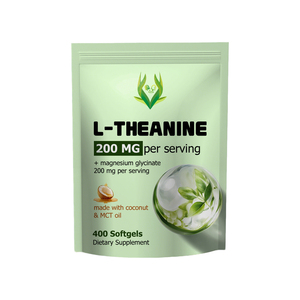 OEM L-Theanine Softgels +Magnesium Glycinate 200mg Per Serving Supports a Calm Mind Restful Sleep - Product Image 1
