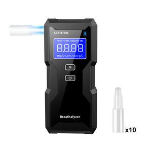 Testeur d'alcoolémie à cellule à combustible de haute précision pour le Royaume-Uni avec écran LCD STN de 1,7 pouces et 50 enregistrements de tests - Product Image 1