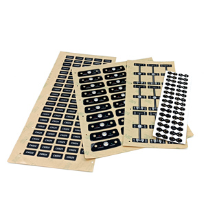 Etichette Adesive Elettriche Personalizzate di Alta Qualità in PET PVC PC per Pannelli di Controllo Touch e Cruscotti - Product Image 2