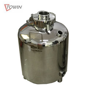 Alambic à alcool de petite taille 30L 50L 100L 200L avec colonne de distillation à pot still, <span class=keywords><strong>prix</strong></span> - Product Image 2