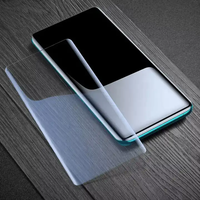 Protection d'écran en verre incurvé Hidrogel avec lampe UV pour Samsung S21 S22 S23 S20 ultra Plus oppo Reno 10 Pro Xiaomi Camon Slim