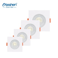 Spot LED de plafond ultra-plat 5G IP20 3W 5W 7W 9W 12W Downlight 100lm/w Orientable Montage Facile
