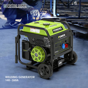 Générateur de soudage portable à essence Porkns pour extérieur AC110-240V, soudeuse mobile 80-230A, générateur de soudage à l'arc à essence - Product Image 2