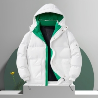 Veste d'hiver pour homme personnalisée, respirante, avec fermeture éclair, à capuche, coupe-vent et chaude, veste d'extérieur résistante au froid