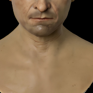 Masque de déguisement facial en silicone pour homme, pour Halloween, soirées masquées et productions cinématographiques, look de célébrité avec caractéristiques effrayantes - Product Image 4