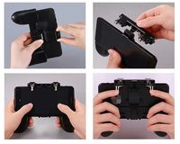 Manette de jeu sans fil W11 conçue avec un gyroscope six axes et des boutons tactiles pour PSP/PS2