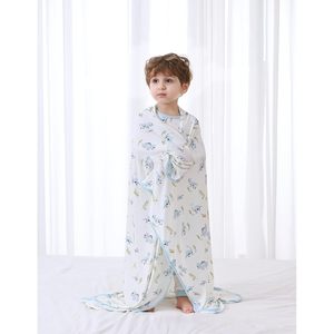 Manta y Gorro para Bebé BambooBud, Diseño de Dinosaurio Pequeño, 2 Piezas, Recién Nacido, Viscosa de Bambú, Tamaño Cuadrado - Product Image 6