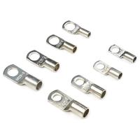 4-10AWG 60Pcs Bornes à anneau en cuivre 8 tailles de cosses de câble pour fil 6.0-25mm2