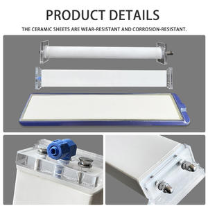 Difusor de oxígeno de aire puro Micro Nano Bubble para acuicultura, transferencia de oxígeno disuelto alto, estanque de peces de cerámica para piscifactoría - Product Image 6