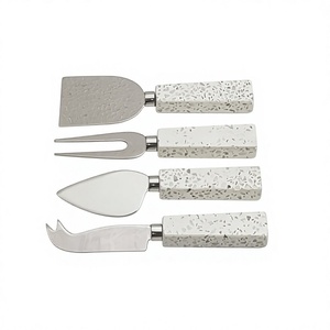 ชุดมีดทำครัวสแตนเลสหินอ่อนและชีส - Product Image 1