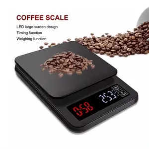 Neue und originale rechteckige digitale Waage für Küchenessen Kaffee
