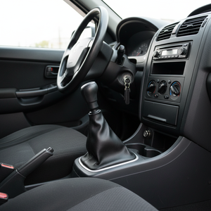 Parafix Car Gear <b>Shift</b> <b>Knob</b> with Gaiter Compatible with Fiorino Bipper and Nemo (Old Model) - Product Image 3