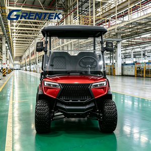 Voiturette de golf électrique GRENTEK 4 places avec batterie au lithium, pneus tout-terrain, buggy de golf surélevé pour parcours de golf et complexe hôtelier - Product Image 5