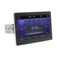 Écran IPS universel de 10,1 pouces, navigation GPS, WiFi, Aux, CarPlay sans fil, Android Auto, radio FM, lecteur DVD, autoradio Android rotatif