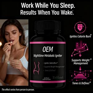 개인 라벨 유효 체중 지방 버너 보충 캡슐 및 녹색 커피 콩 추출물 야간 지방 버너 알약 - Product Image 6