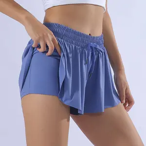 חדש 2023 קיץ מזדמן מכנסיים קצרים גבירותיי fit מוצק צבע שחייה אלסטי מותניים לנשימה גבירותיי מהיר ייבוש חוף מכנסיים