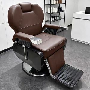 Sillas de Peluquería, Sillas de Salón de Belleza, Sillas Giratorias Ajustables para Cortar el Cabello, Nuevos Modelos Plegables - Product Image 1