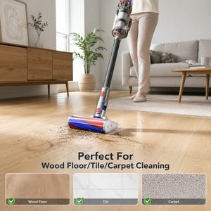 Vacuum Cleaner Floor Brush Replacement Head Compatible V7/V8/V10/V11/V15 Soft <b>Fluffy</b> Roller Brush Factory Wholesale OEM ODM - Product Image 4