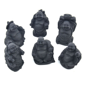 Estatua de Buda de Resina China de 2 Pulgadas, 100 Unidades/Caja, Varios Colores, Estilo Budista, Artículo Coleccionable - Product Image 6