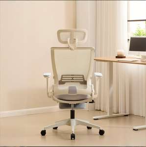 Silla de Oficina Ejecutiva Moderna con Reposabrazos 4D, Ergonómica, de Malla, Ajustable en Altura, Plegable - Product Image 3