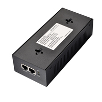 Inyector activo SDAPO PoE Puerto único 90W 10Gbps PoE ++ IEEE802.3af/AT/BT Inyector PoE estándar de 48V